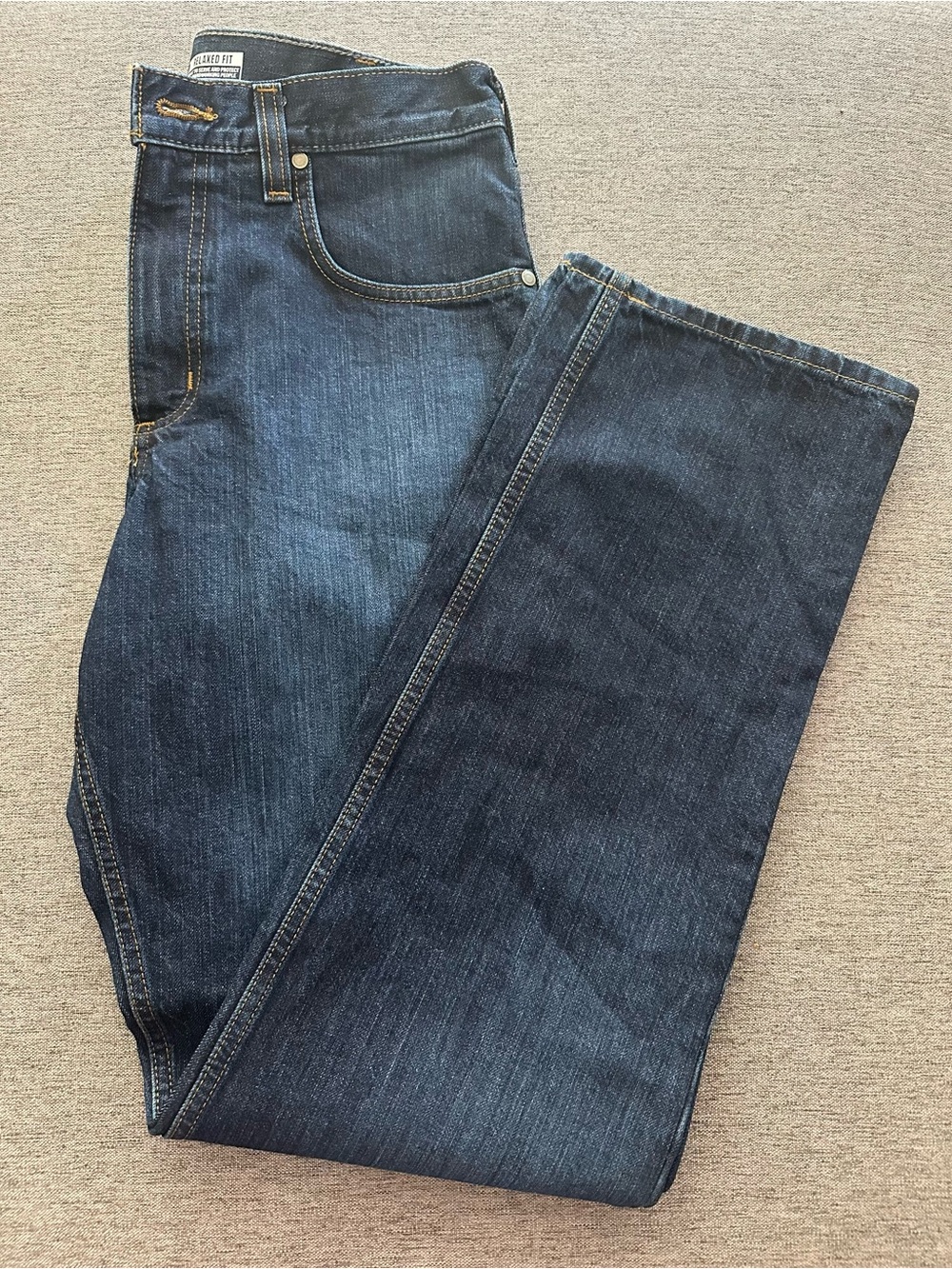 Carhartt Straight Leg Dark Indigo Jeans